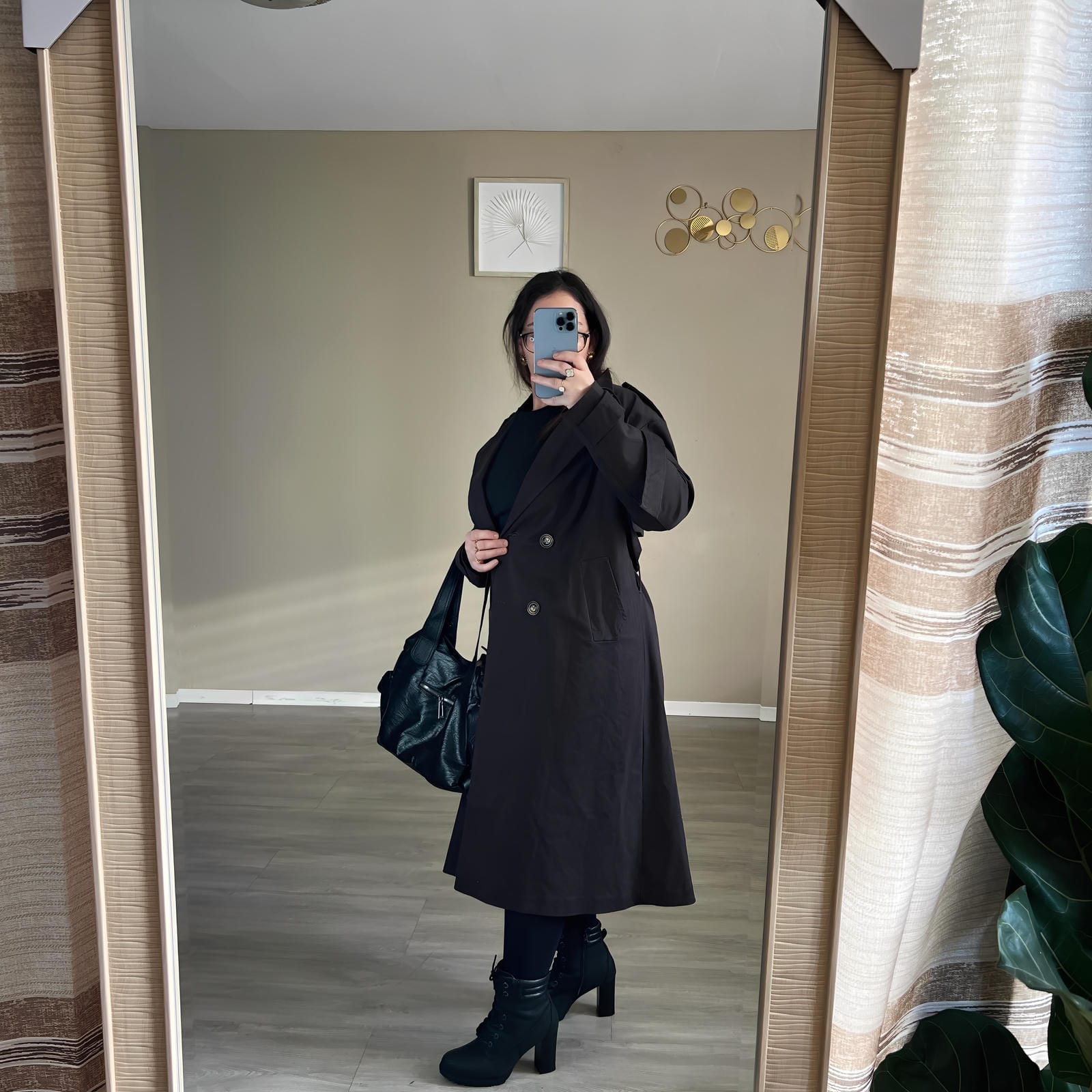 Trench GABARDINA ANTE – Effet Daim