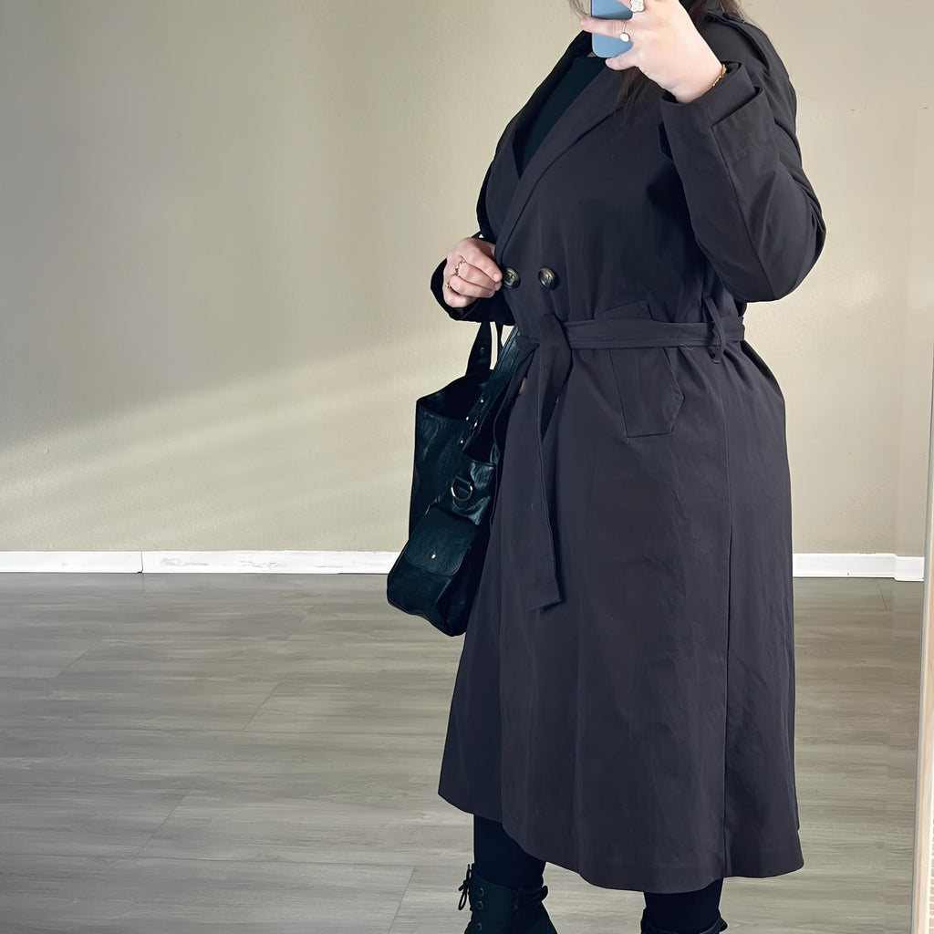 Trench GABARDINA ANTE – Effet Daim