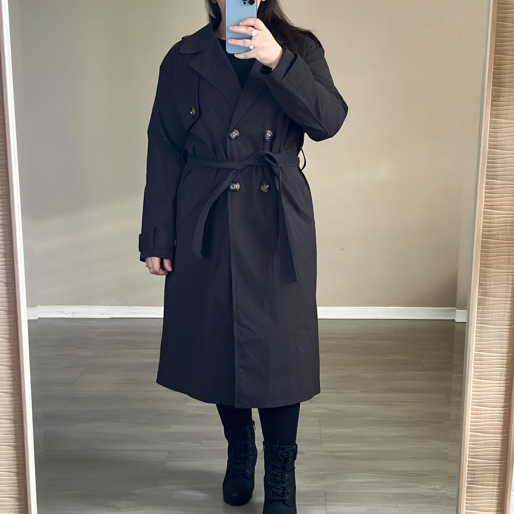 Trench GABARDINA ANTE – Effet Daim