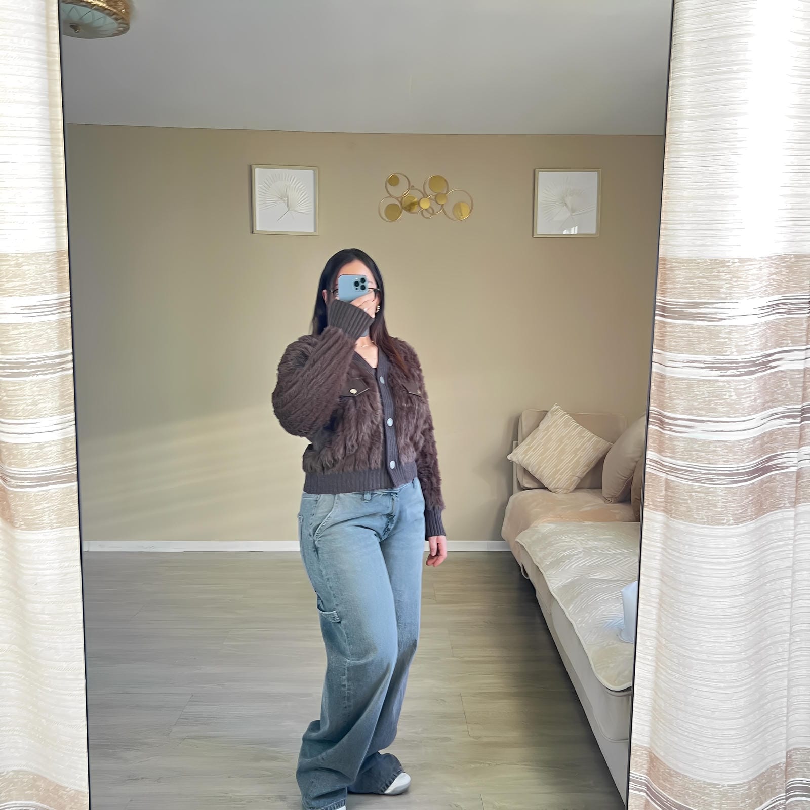 Gilet Doux Effet Fourrure