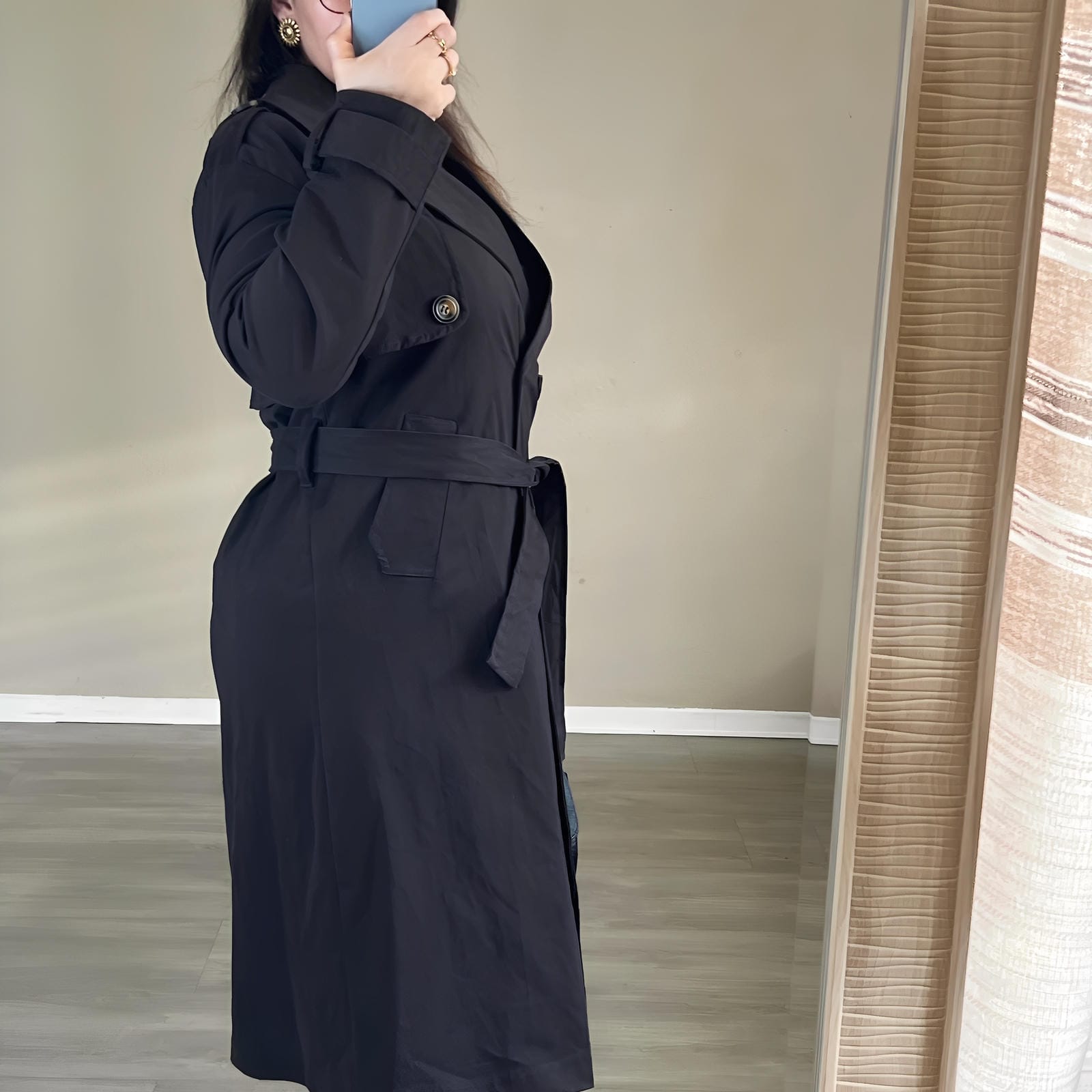 Trench GABARDINA ANTE – Effet Daim