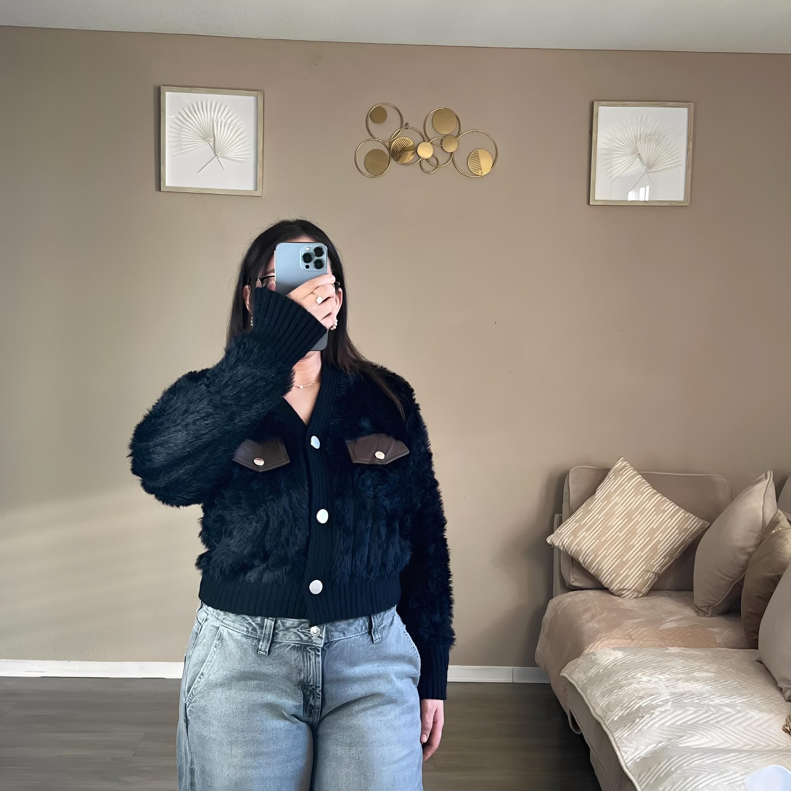 Gilet Doux Effet Fourrure