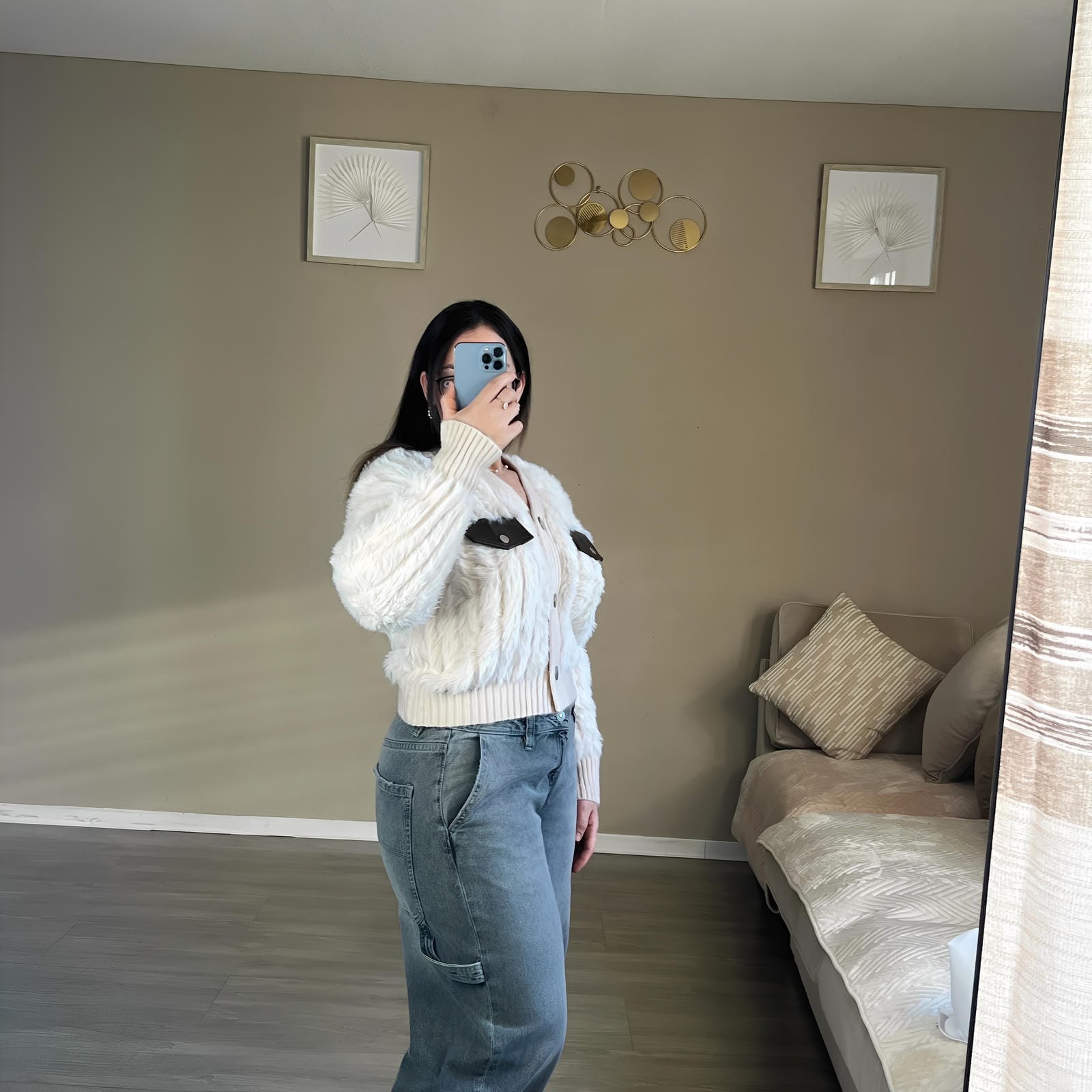 Gilet Doux Effet Fourrure