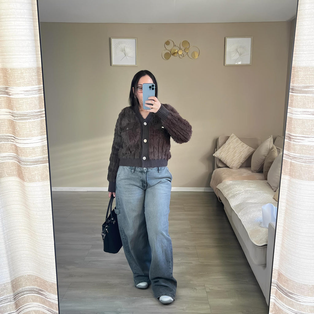 Gilet Doux Effet Fourrure