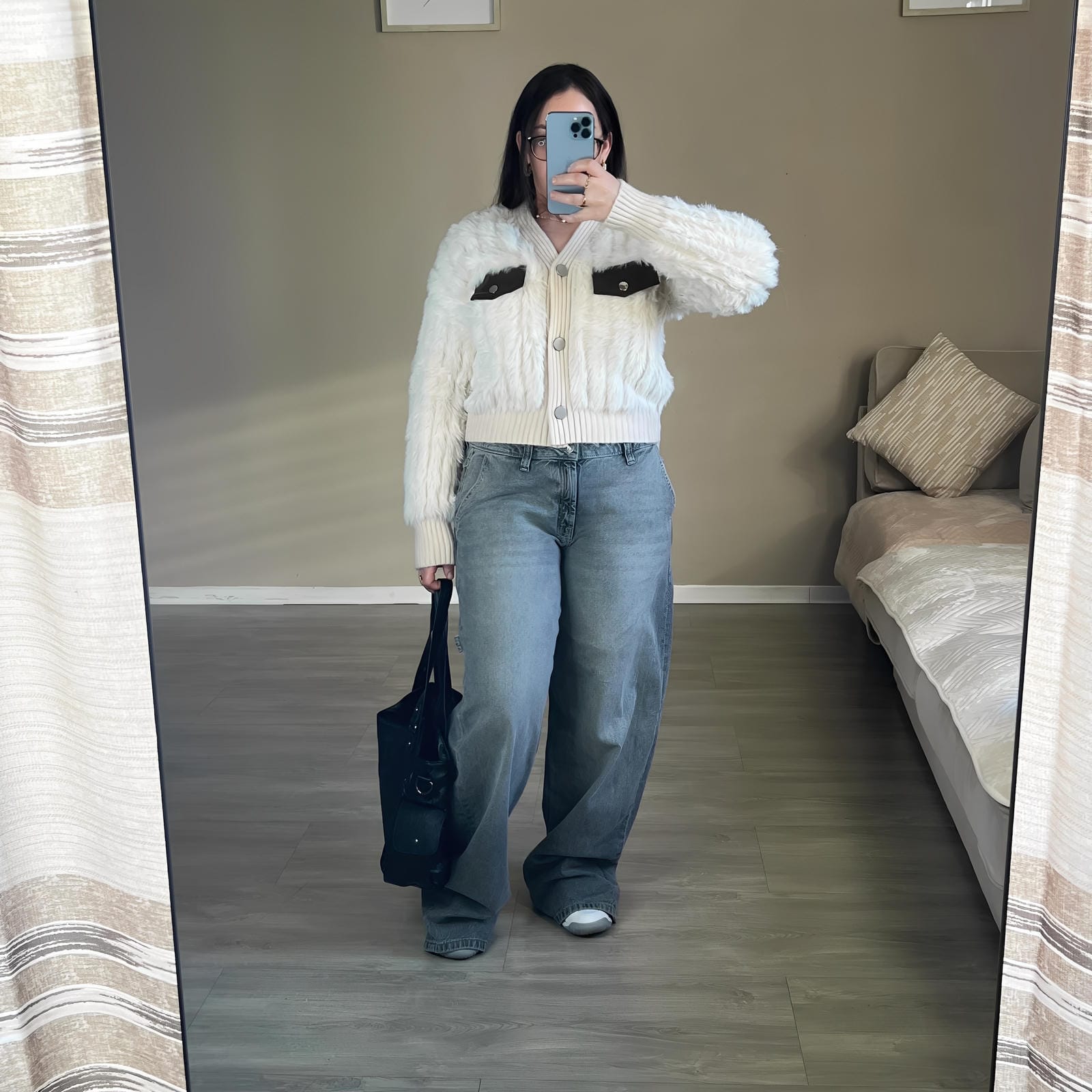 Gilet Doux Effet Fourrure